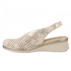 Zapatos Casual Mujer Pitillos 5743 Oro