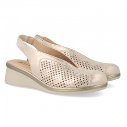 Zapatos Casual Mujer Pitillos 5743 Oro