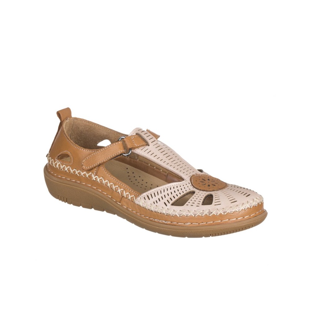 Sandalias Planas Mujer 48 Hours 3702 Beig
