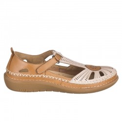 Sandalias Planas Mujer 48 Hours 3702 Beig