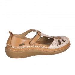 Sandalias Planas Mujer 48 Hours 3702 Beig