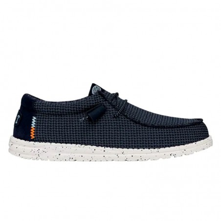 Zapatillas Lona Hombre Heydude Wally Sport Marino