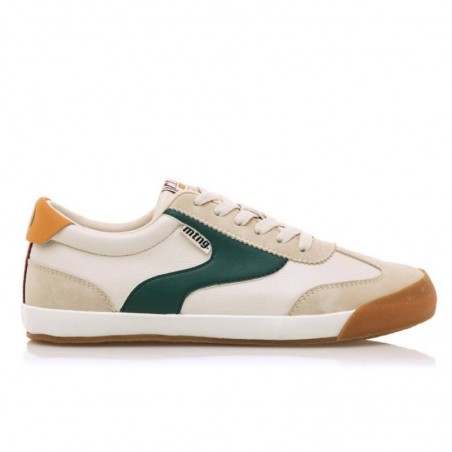 Sneakers Mujer Mustang Court Blanco-Verde