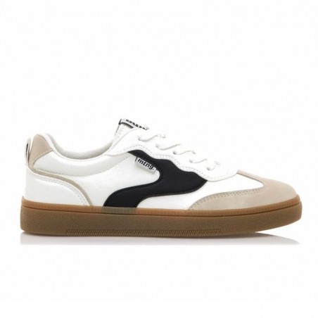 Sneakers Mujer Mustang Roy Blanco-Negro