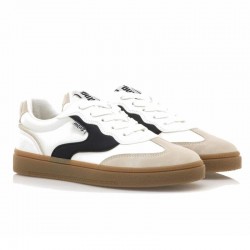 Sneakers Mujer Mustang Roy Blanco-Negro