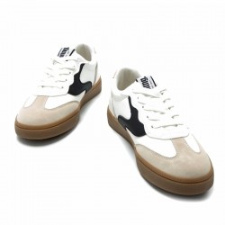 Sneakers Mujer Mustang Roy Blanco-Negro