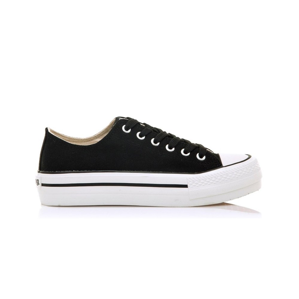 Sneakers Mujer Mustang Bigger X Negro