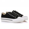 Sneakers Mujer Mustang Bigger X Negro