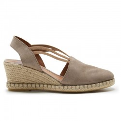Cuñas de Esparto Mujer Verbenas Maika Taupe