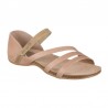 Sandalias Planas Mujer Inter-Bios 4476 Beig-Kaki