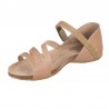 Sandalias Planas Mujer Inter-Bios 4476 Beig-Kaki