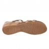 Sandalias Planas Mujer Inter-Bios 4476 Beig-Kaki