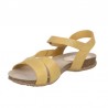 Sandalias Planas Mujer Inter-Bios 4487 Mostaza