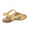 Sandalias Planas Mujer Inter-Bios 4487 Mostaza