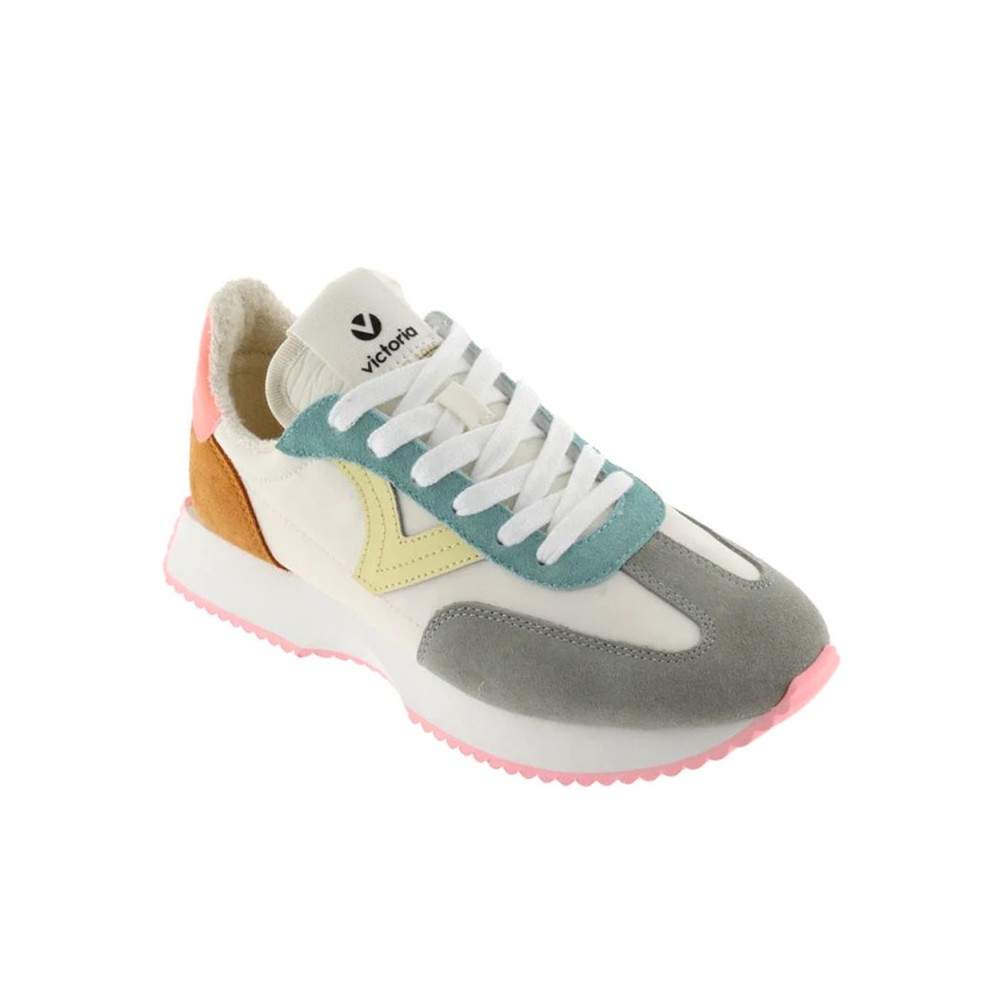 Sneakers Mujer Victoria Cosmos Multicolour Split Coral