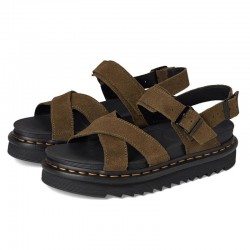 Sandalias Planas Mujer Dr. Martens Voss Ii Verde