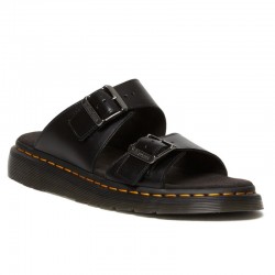 Sandalias Planas Mujer Dr. Martens Josef Negro