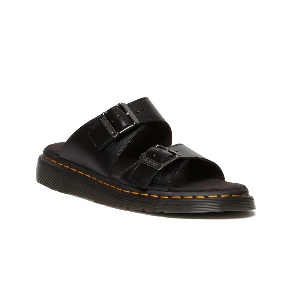 Sandalias Planas Mujer Dr. Martens Josef Negro