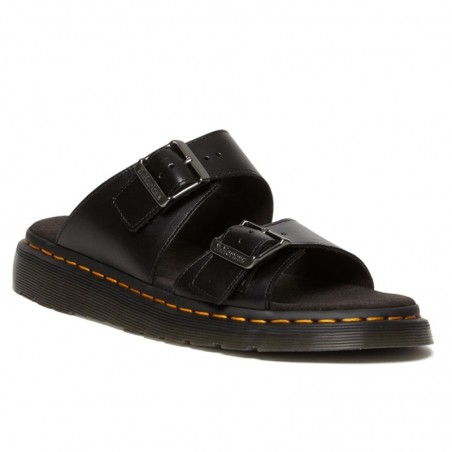 Sandalias Planas Mujer Dr. Martens Josef Negro
