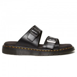 Sandalias Planas Mujer Dr. Martens Josef Negro