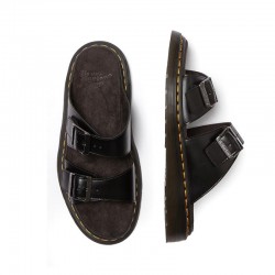 Sandalias Planas Mujer Dr. Martens Josef Negro
