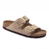 Sandalias Bio Mujer Birkenstock Arizona Big Buckle Nude