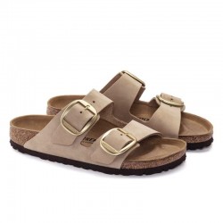 Sandalias Bio Mujer Birkenstock Arizona Big Buckle Nude