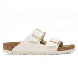 Sandalias Bio Mujer Birkenstock Arizona Blanco-Beig