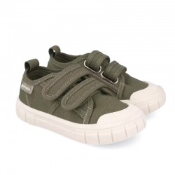 Zapatillas Lona Niño Garvalin 252381 Kaki