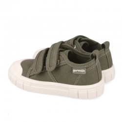 Zapatillas Lona Niño Garvalin 252381 Kaki