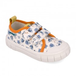 Zapatillas Lona Niño Garvalin 252382 Blanco