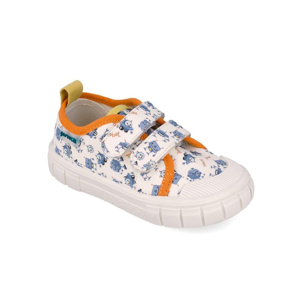 Zapatillas Lona Niño Garvalin 252382 Blanco