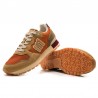 Sneakers Hombre Mustang 84427 Naranja
