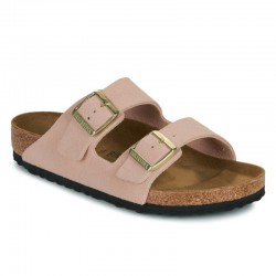 Sandalias Planas Mujer Birkenstock Arizona Leve Rosa