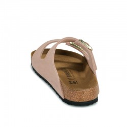 Sandalias Planas Mujer Birkenstock Arizona Leve Rosa