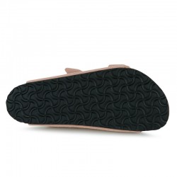 Sandalias Planas Mujer Birkenstock Arizona Leve Rosa