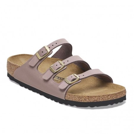 Sandalias Planas Mujer Birkenstock Florida Beig