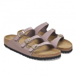 Sandalias Planas Mujer Birkenstock Florida Beig