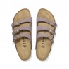 Sandalias Planas Mujer Birkenstock Florida Beig