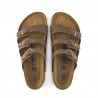 Sandalias Planas Mujer Birkenstock Florida Moka