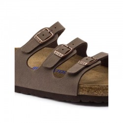 Sandalias Planas Mujer Birkenstock Florida Moka