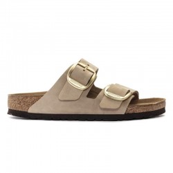 Sandalias Bio Mujer Birkenstock Arizona Big Buckle Beig