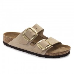 Sandalias Bio Mujer Birkenstock Arizona Big Buckle Beig