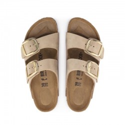 Sandalias Bio Mujer Birkenstock Arizona Big Buckle Beig