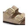 Sandalias Bio Mujer Birkenstock Arizona Big Buckle Beig