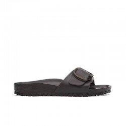 Sandalias Planas Mujer Birkenstock Madrid Big Buckle Eva Negro