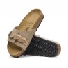 Sandalias Bio Mujer Birkenstock Oita Braided Taupe