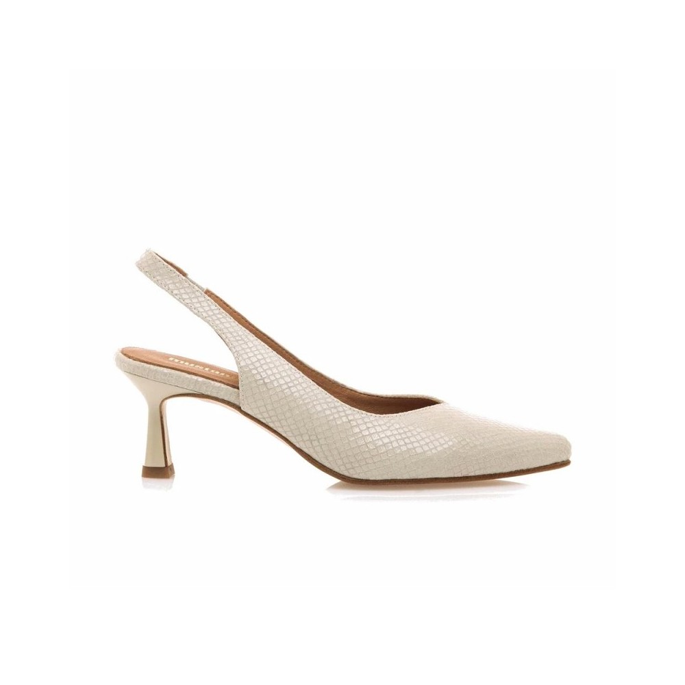Zapatos de Tacón Mujer Mustang 54163 Arena