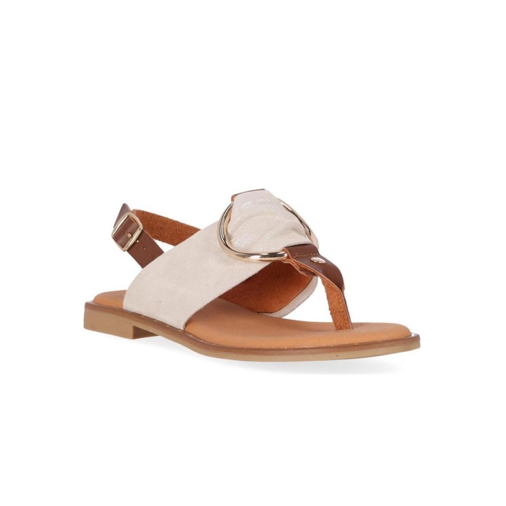 Sandalias Planas Mujer Chika10 Musaka 07 Oro