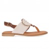 Sandalias Planas Mujer Chika10 Musaka 07 Oro